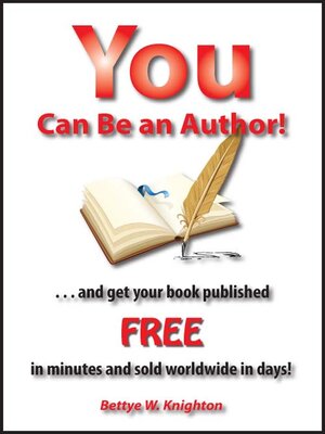cover image of You Can Be an Author!
